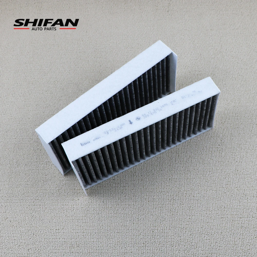 64319321875 Cabin Air Filter For Bmw F45 F46 214d 216i 218i 220i 225i/F48 X1/F39 X2 2013 2014 2015 2016 2017 2018 64316835406