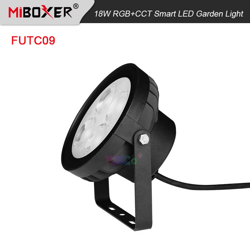 

Miboxer 18W RGB+CCT LED Garden Light 110V 220V FUTC09 Smart Lawn Light Waterproof IP66 Outdoor Light 2.4G Remote/Voice control