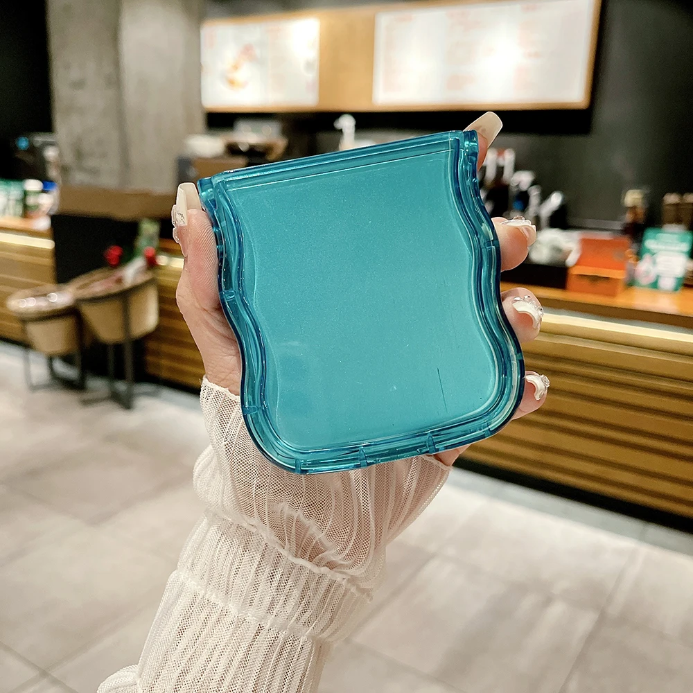 Funda suave plegable ondulada para Motorola Razr 40 Ultra a prueba de golpes carcasa protectora completa antideslizante Color sólido funda de silicona Razr 40Ultra