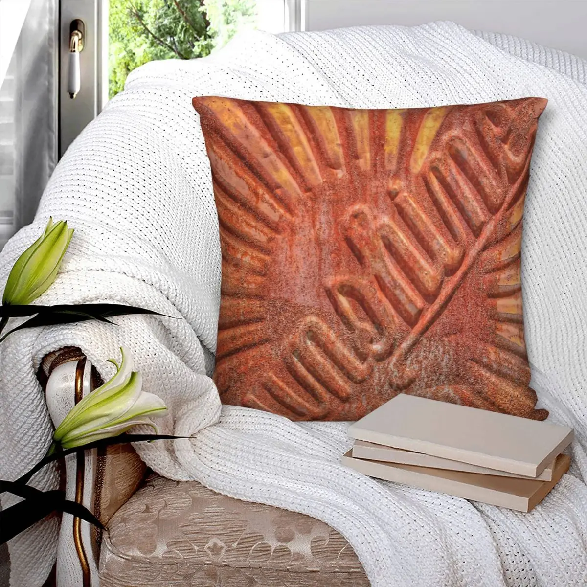 Rusty Vintage You Are My Sunshine Square Pillowcase Polyester Pillow Cover Velvet Cushion Zip Decorative Comfort Throw Pillow