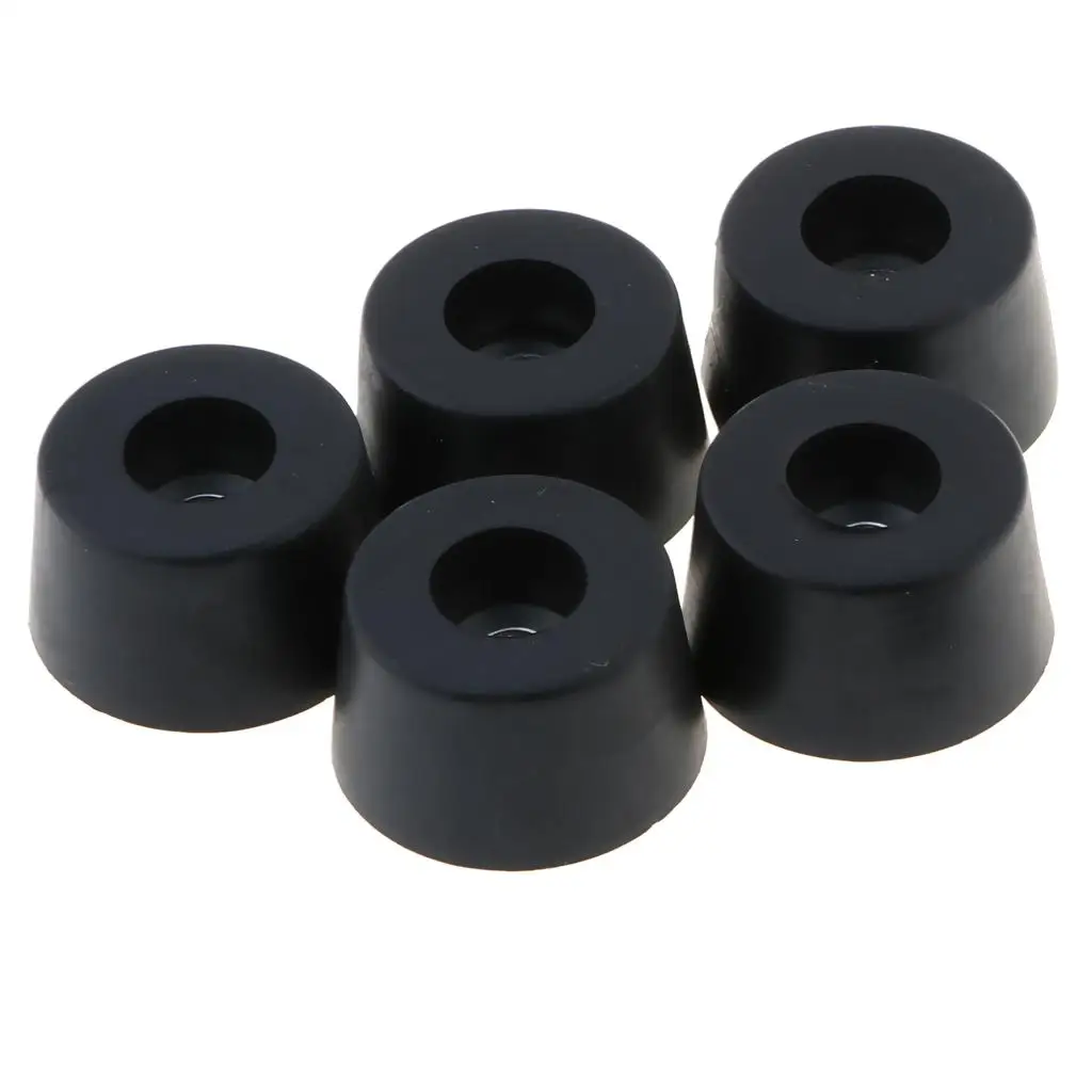 5Pcs Isolation Rubber 3x19mm Cabinet Amplifier Speaker CD DVD