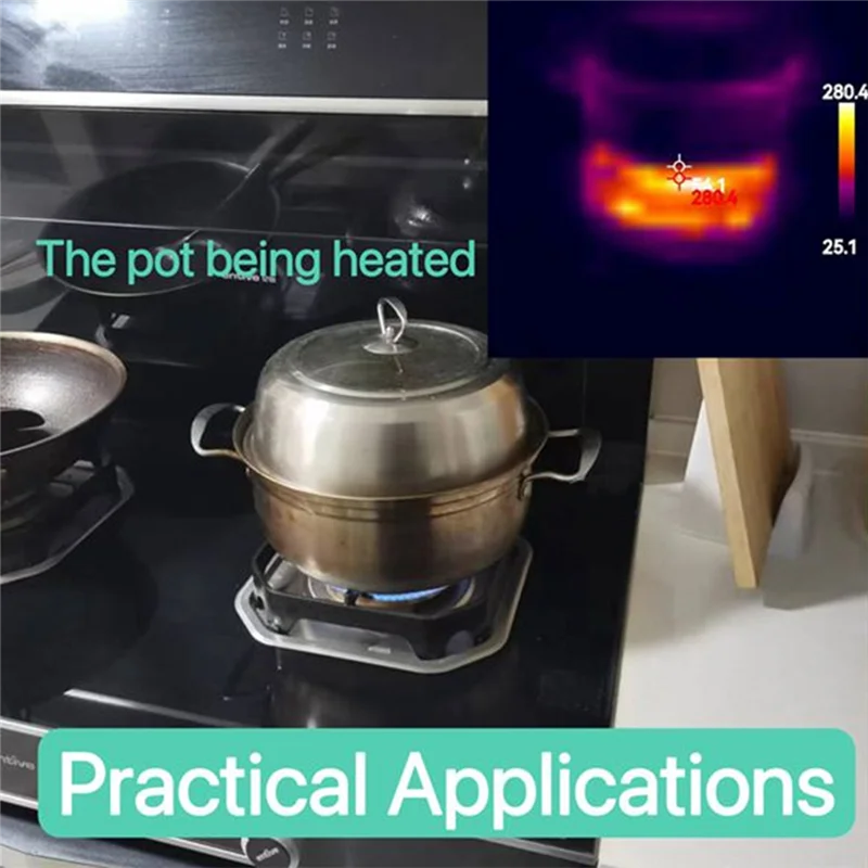 جهاز تصوير حراري صغير بالأشعة تحت الحمراء جهاز تصوير خارجي بالأشعة تحت الحمراء كاميرا تصوير حراري صغيرة للهاتف المحمول الذي يعمل بنظام أندرويد
