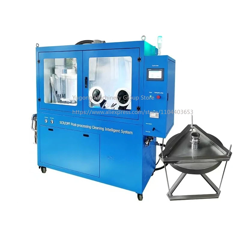 Auto Repair Workshop Mobile DPF Cleaning Machine Blaster Diesel Particulate Filter Regeneration System