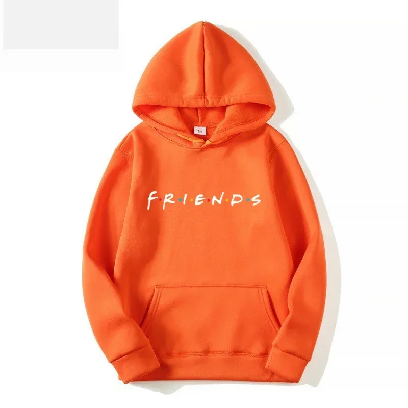 2024 New Autumn and winter fashion friends hoodie sweatshirt white friend shirt and hat hooded sweatshirt for men and women