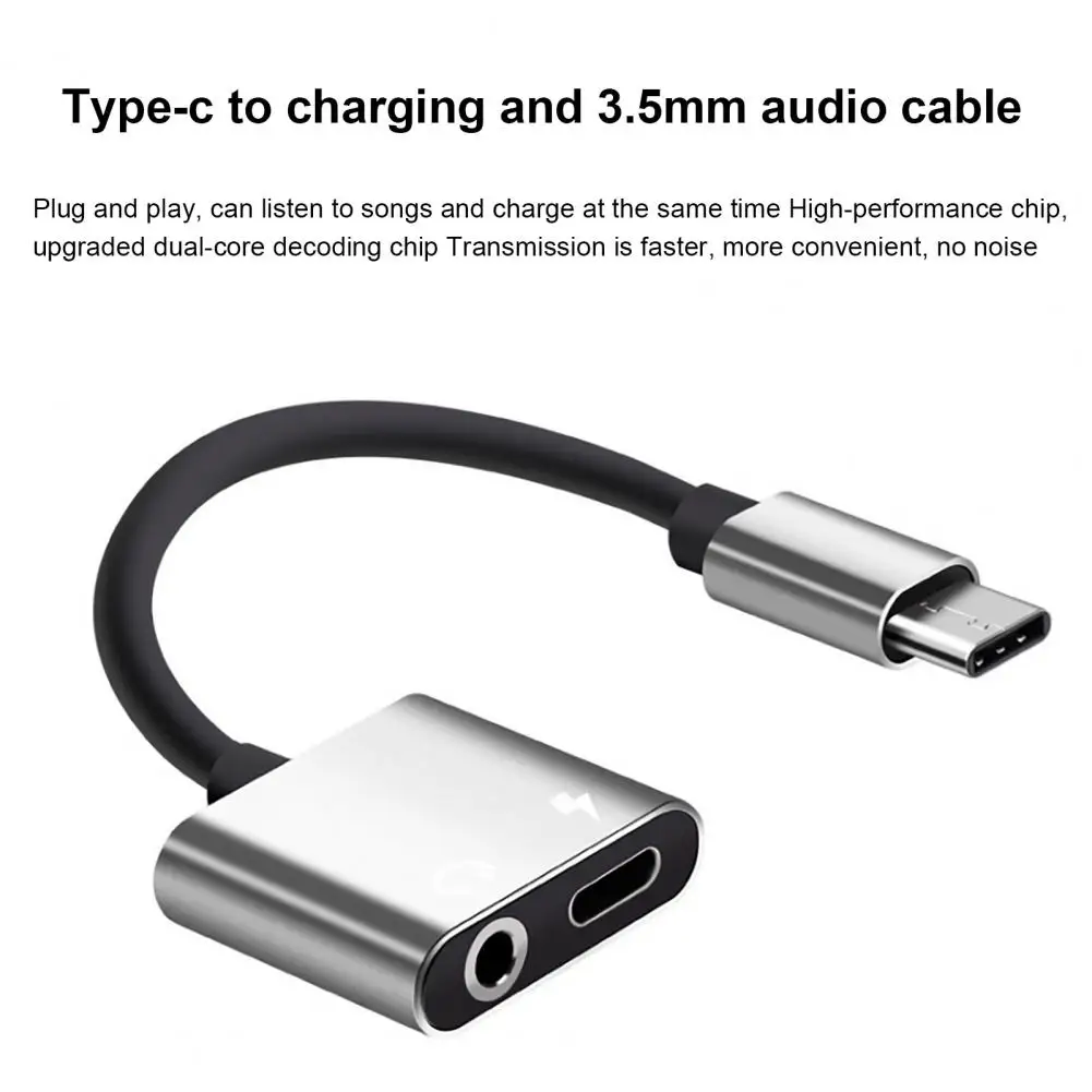 Audio Line with Simultaneous Music Playback Charging Capability Audio Line with Fast Transmission High-performance Type-c Audio