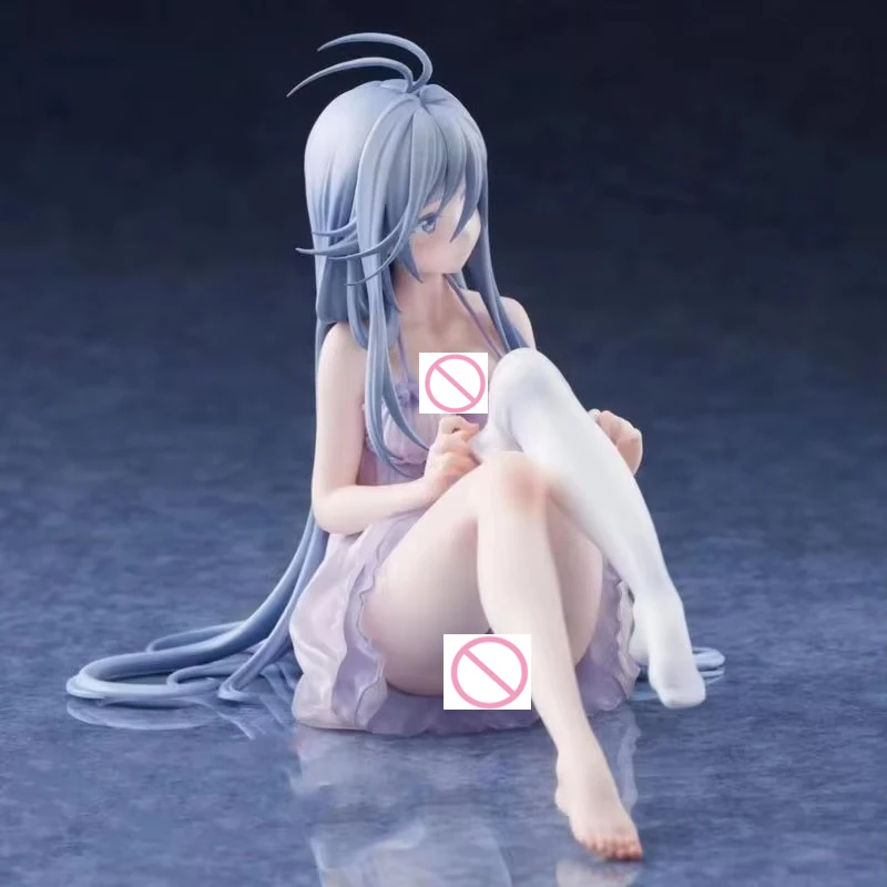 10cm 86-Eighty Six Vladilena·Milize 잠옷을 입은 애니메이션 소녀 피규어 모델 조각상 컬렉션 데스크탑 장식 장난감 선물