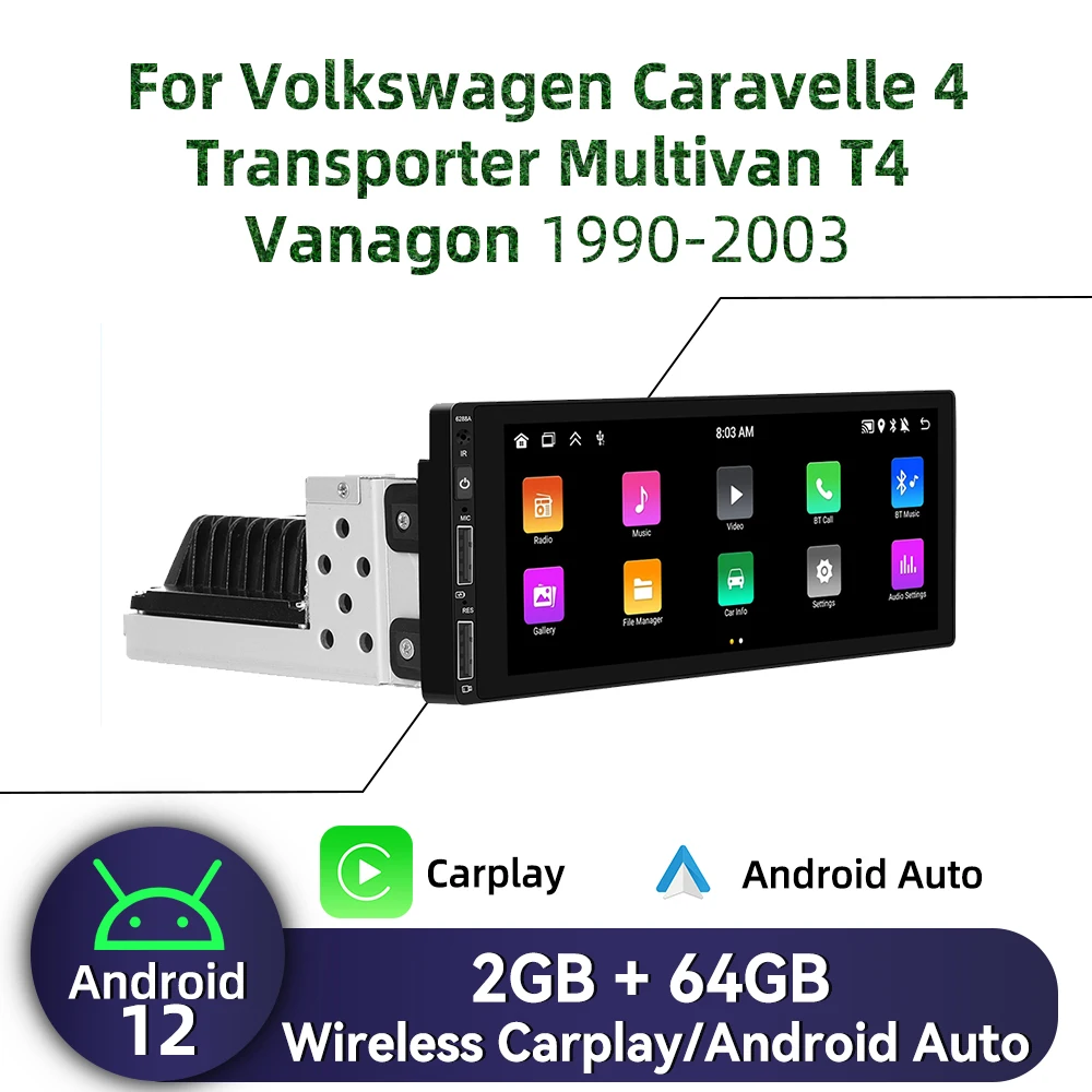 1Din Android Radio …
