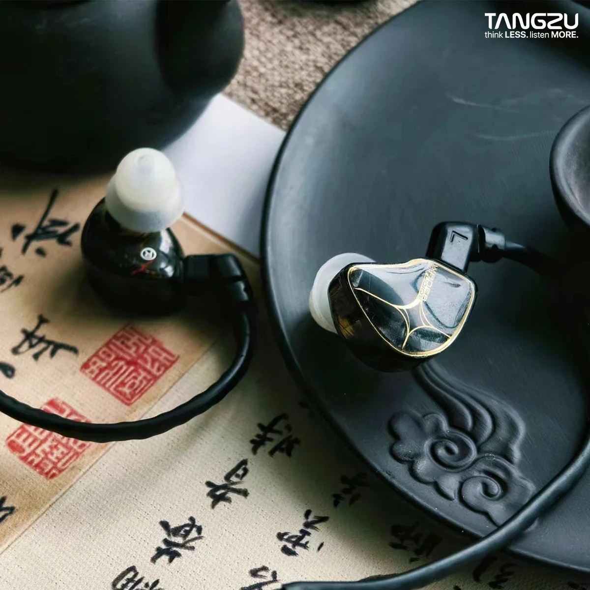 New TANGZU Waner SG Studio Edition Wired Hifi in-ear Earphones 10mm Dynamic N52 Dual Magnet and Dual Chamber Monitor Headphone