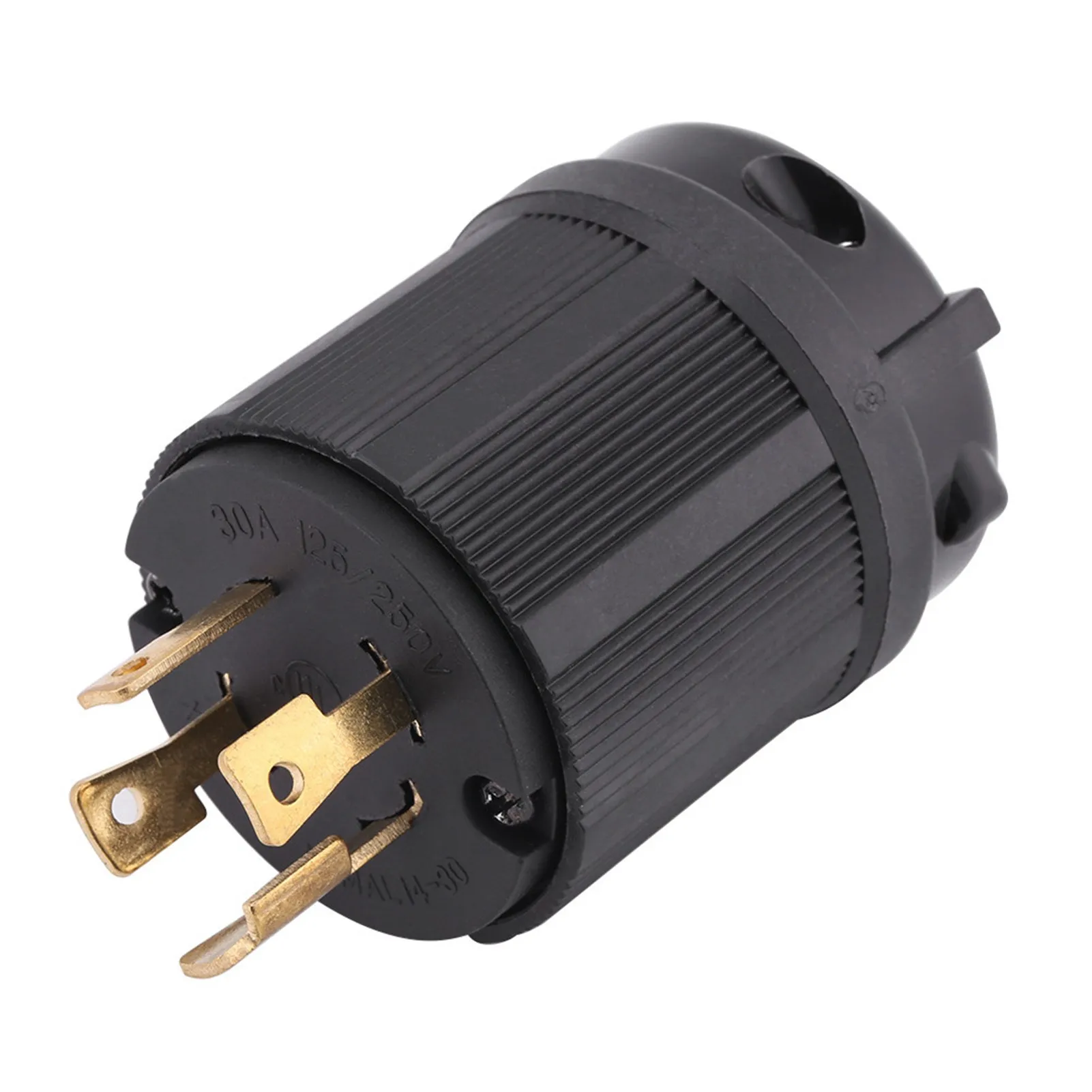 NEMA L6-30P Plug Connector Twist Lock Generator Plug NEMA L14-30P 30A 125V-250V 4 Wire Twist Lock Electrical Plug Connector