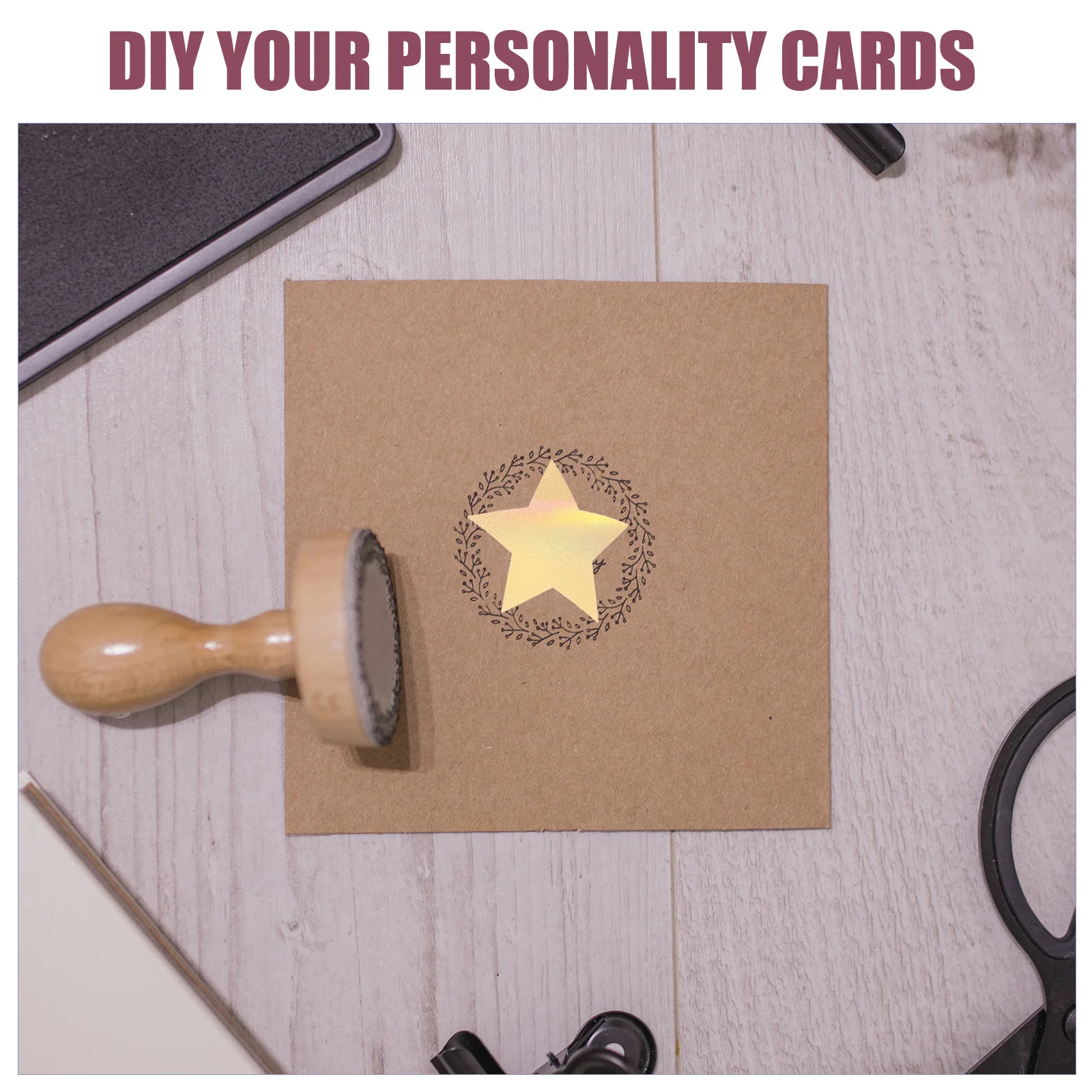 

1pcs 1 Roll Star Stickers For Gift Packaging Decorative Sealing Labels Wedding Party Baking Craft Diy Sticker Supply