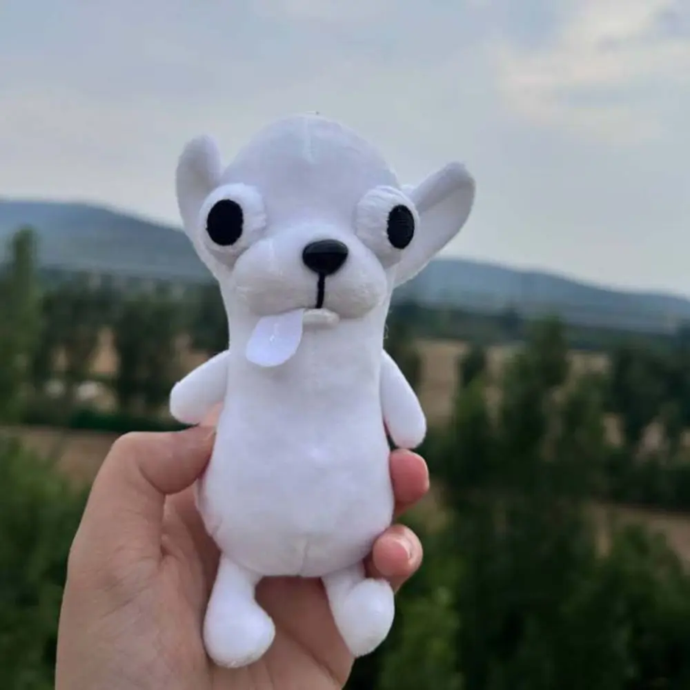 Stuffed Animals Chihuahua Pendant Puppy Pet Realistic Stuffed Chihuahua Doll 17cm Keychain Pendant Chihuahua Simulation Dog