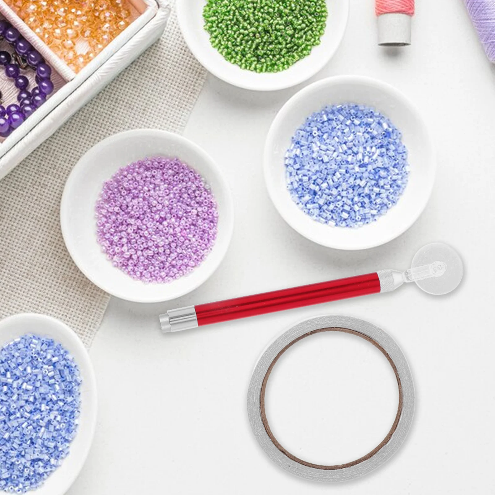 

Pen Wheel Led Rhinestone Pen Wheel Crafting Tools For Diy Diamond Art Nail Art Cross Stitch Mosaic