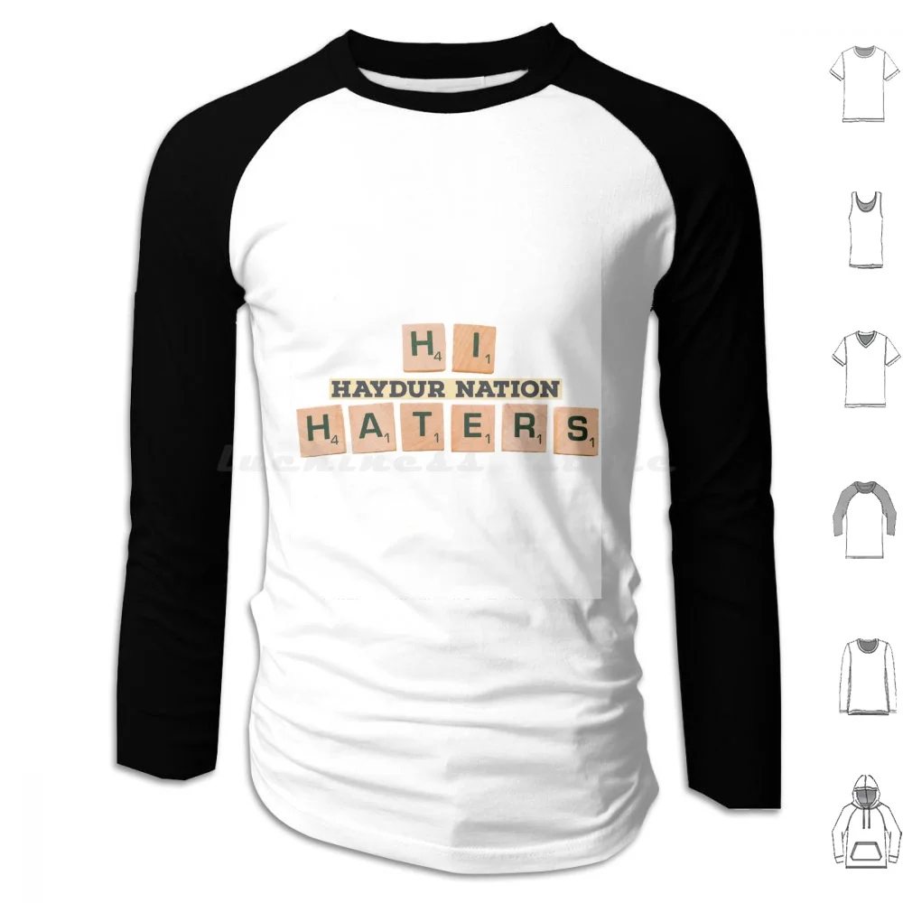 Haydur Nation Hi Haters هوديي قطن كم طويل Haydur Lolcow Reaction Channel Reaction Channel Mukbanger Haydur