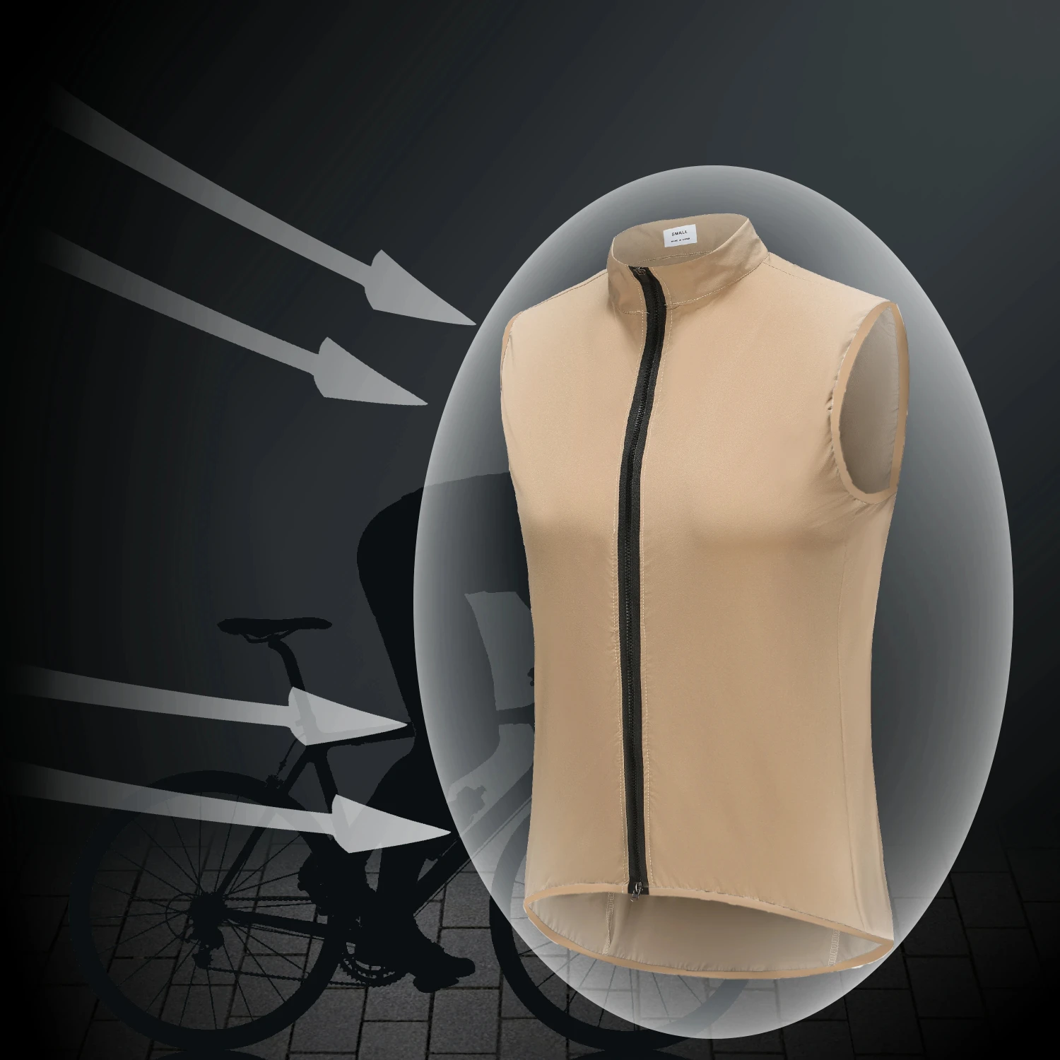 New Spexcell  Men 2024 Windproof Waterproof Spring Summer Cycling Sleeveless Jacket Bicycle Clothing Bike Mtb Vest Jersey