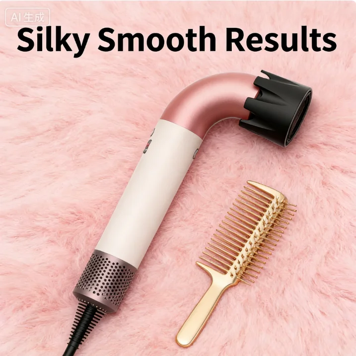 

Высокоэффективный безлистный фен: инструмент для укладки с отрицательными ионами, электрический фен с постоянным анионом для ежедневного использования