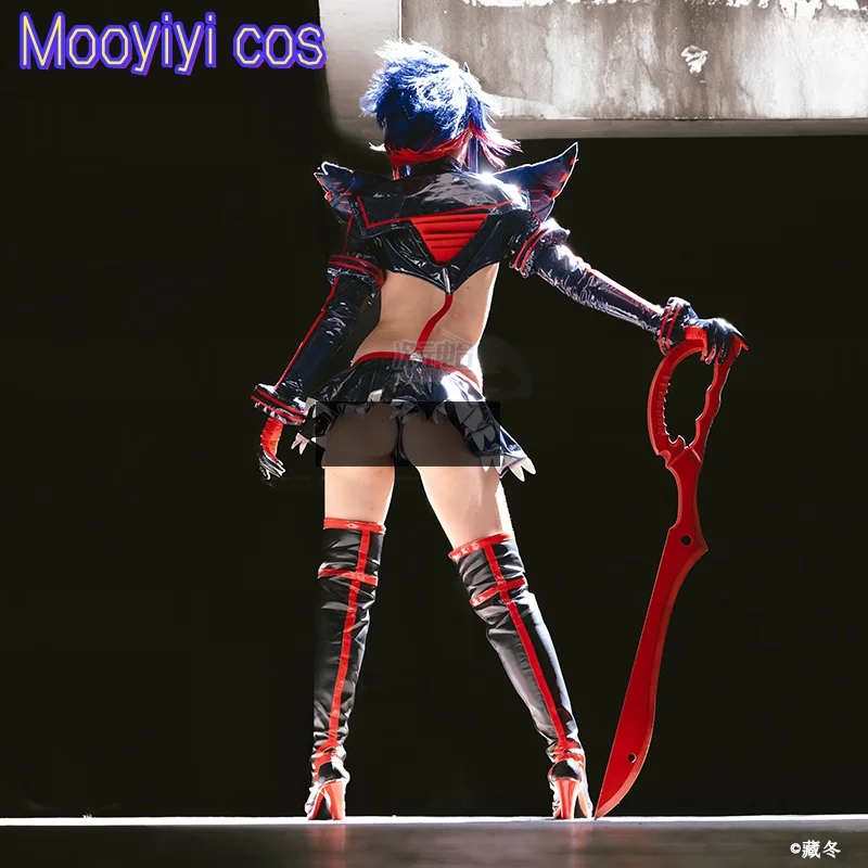 2025 New Matoi Ryuuko Cosplay costume Halloween Christmas Role Playing Party Comic Game Anime Kill La Kill sexy leather coat