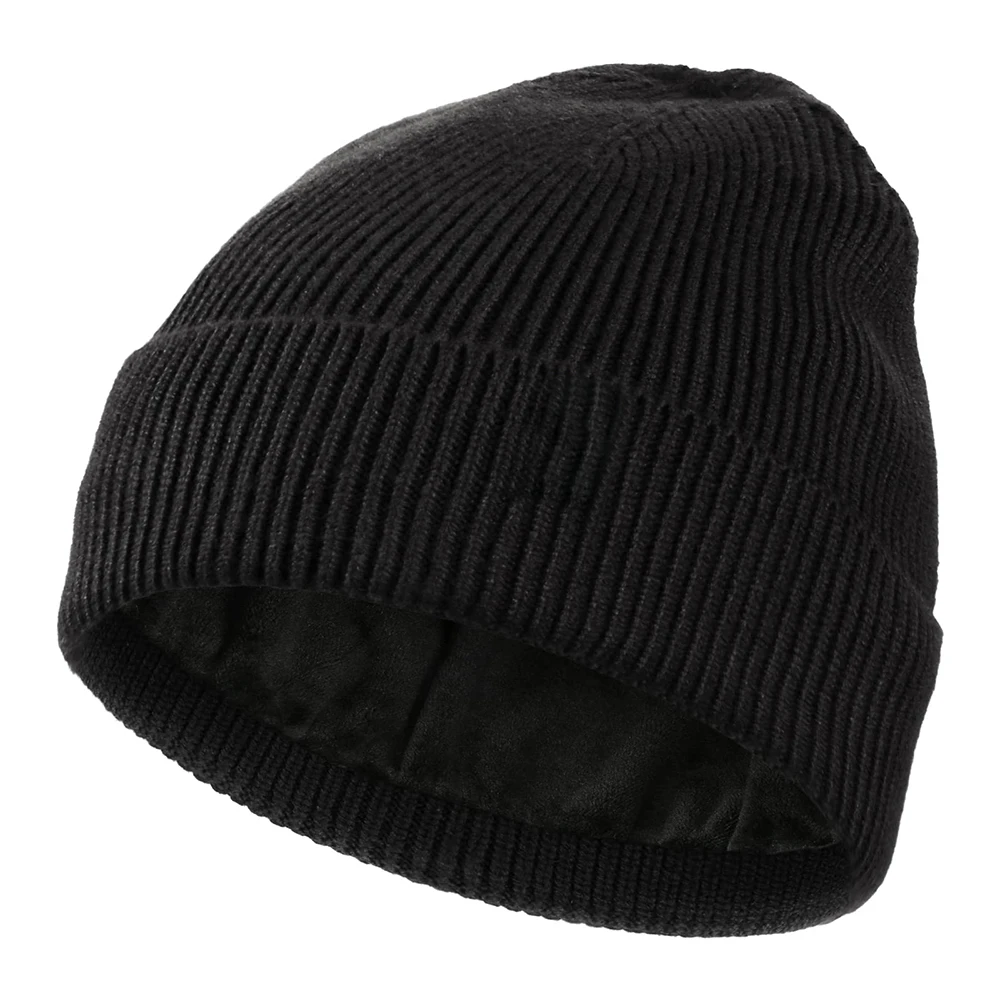 

INRIVUS Winter Beanie for Men Women, Fleece Lined Beanie Soft Warm Knit Hat Ski Stocking Cuffed Cap