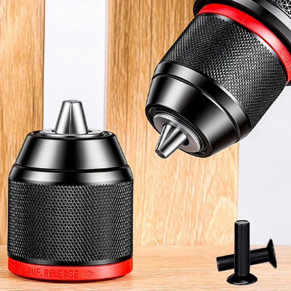 

Безключевой самоблокирующийся 3-кулачковый патрон для дрели с высоким захватом, для ударных и перфораторных дрелей, с функцией трансформации в трещотку