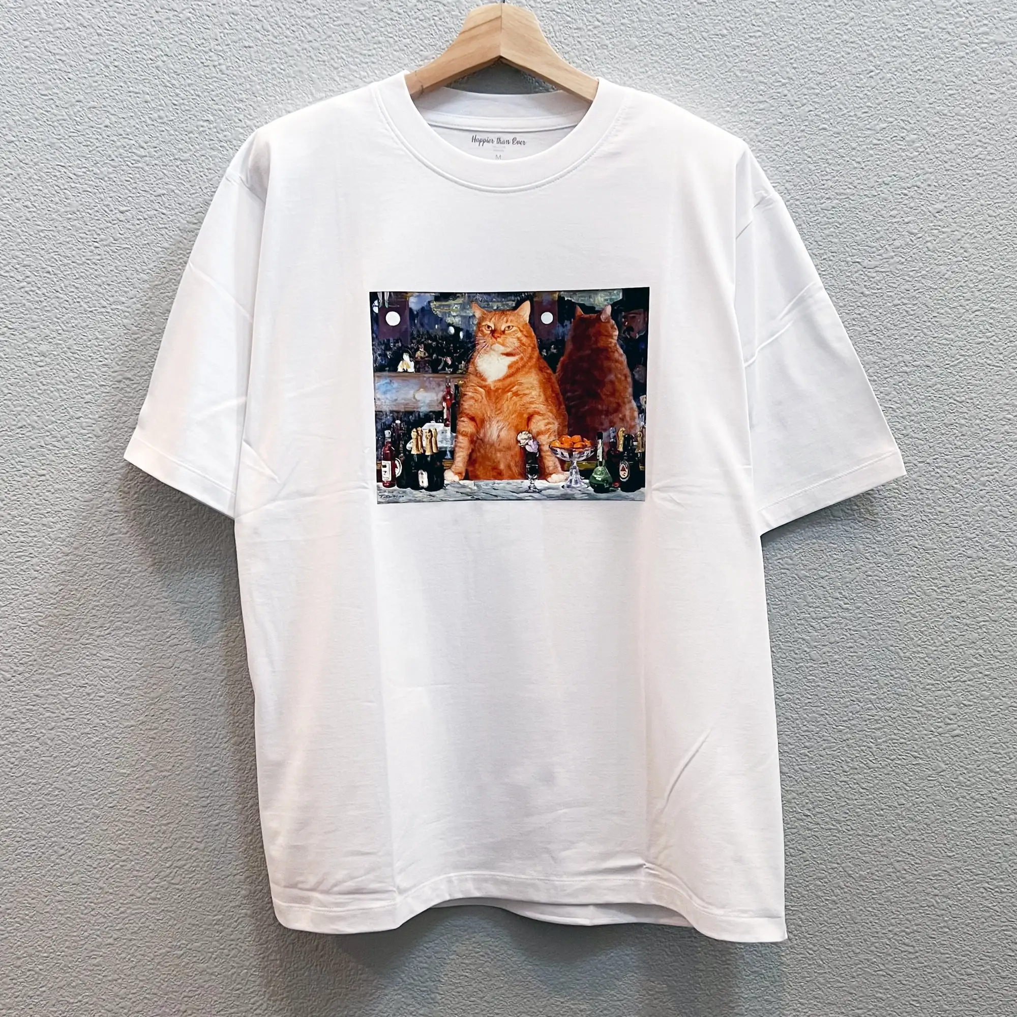 Matisse Cat Art Drawing T Shirt Trendy Comfort Beachy Oversized