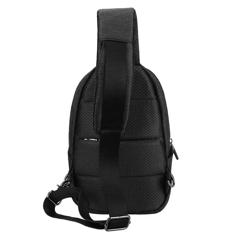 2023 New Men's Chest Bag Outdoor Multifunctional Waterproof One Shoulder Crossbody Backpack Large Capacity Lightweight Strap Bag