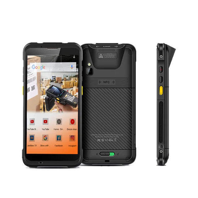 Pdas Industrial 4g Lteil Handheld Android Mobile Uhf Tag Rfid Reader Warehouse Zebra SE4710 QR Code Pda Scanner Inventory Pda