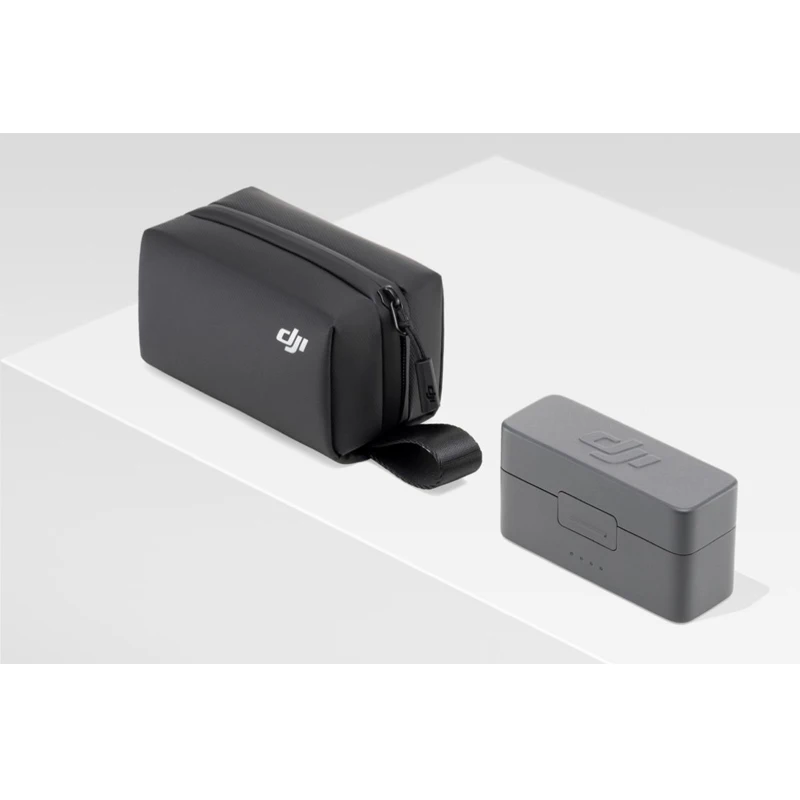Mic 2 per DJI microfono Wireless 250m Duo/Solo Mic ricevitore trasmettitore con custodia di ricarica per intervista Vlog Live Streaming