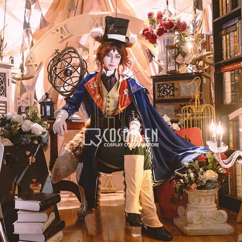 Twisted Wonderland Stage in Playful Land Fellow Honest Cosplay Costume Halloween 2023 event Cosplayonsen With Cape Tail Cosplay