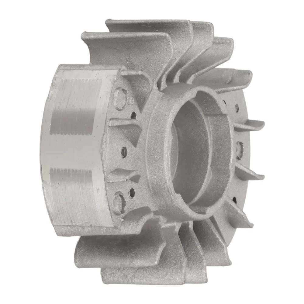Aluminium Alloy Chainsaw Flywheel Compact Grey Garden Tool Replacement for STIHL 017 018 MS170 MS170C MS180 MS180C