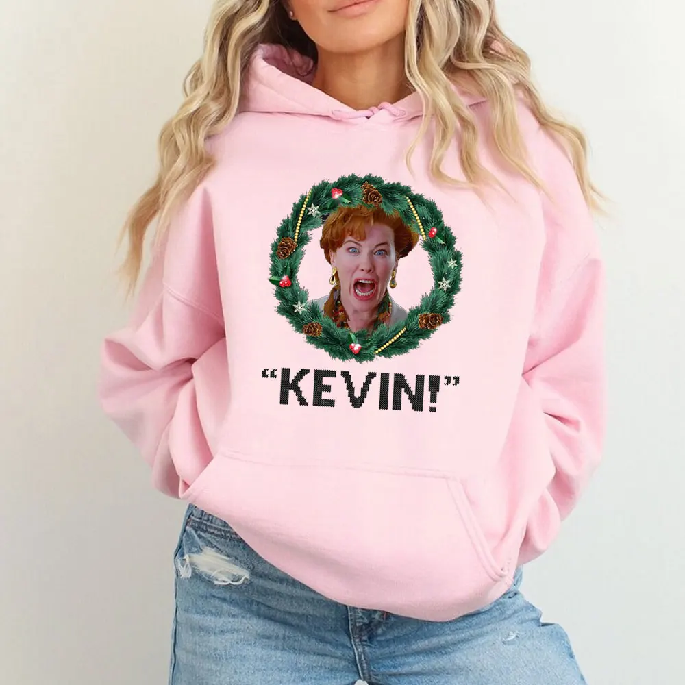 Kevin Home Alone Christmas Vintage Xmas Hoodies & Sweatshirts Home Alone Comedy Movie Men Gifts Streetwear Women Y2k Clothes