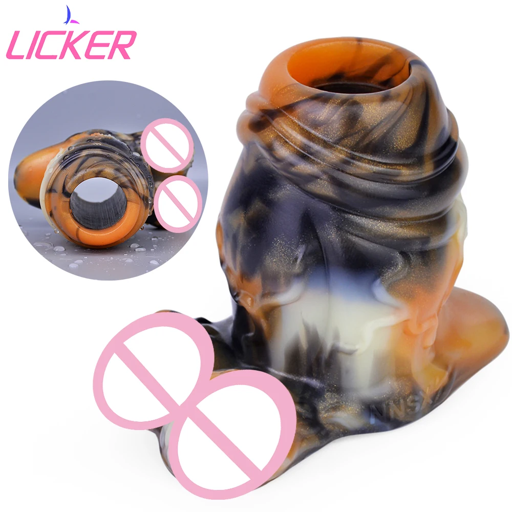 

LICKER Soft Hollow Anal Expander Anus Stimulate Massage Vagina Dilator BDSM Sex Toy For Women Men Adult Game Masturbate Pleasure