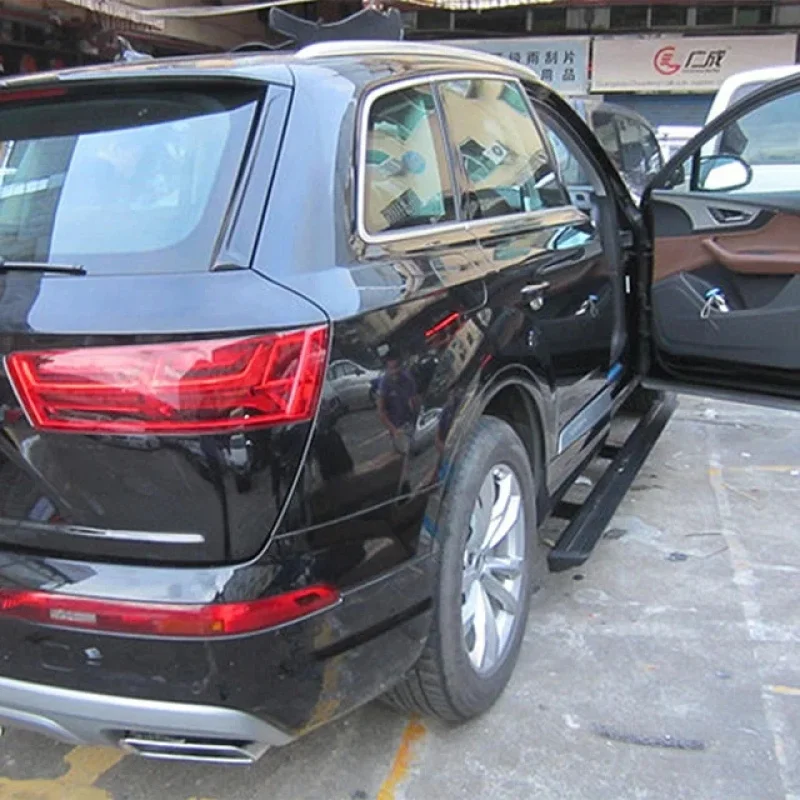 

Custom Aluminum Alloy Body Anti-Collision Bars & Electric Side Steps for Q7 2003-2015