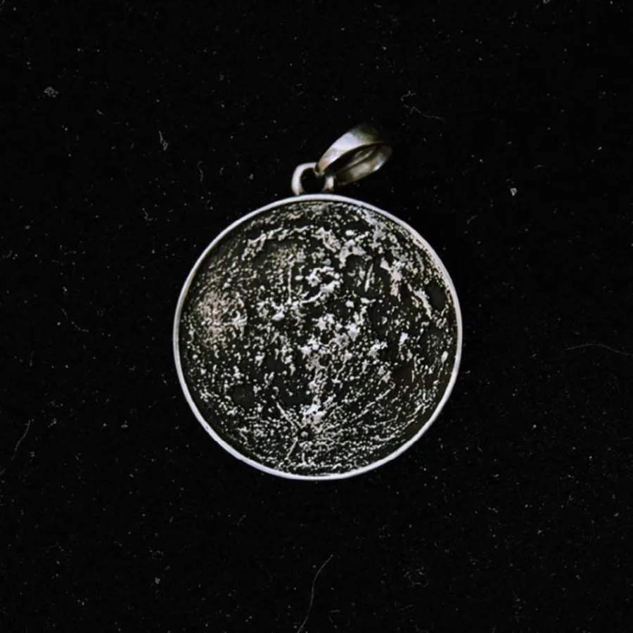 1 Stück Halskette mit Pilzmuster-Anhänger