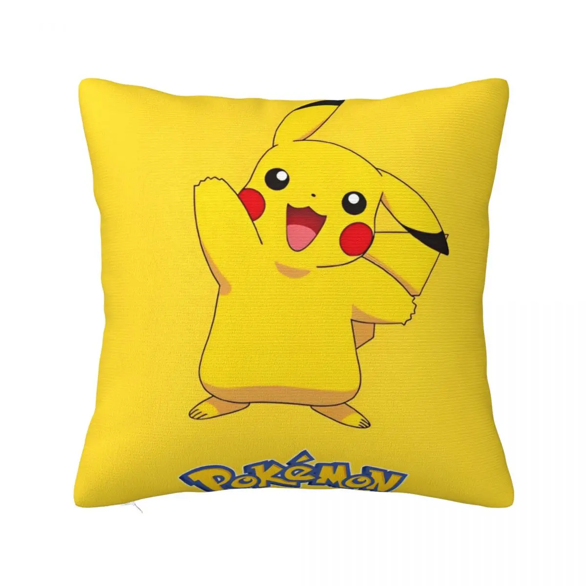 Pokemon Pikachu Anime Pillowcase Soft Fabric Cushion Cover Decorations Cute Cartoon Game Pillow Case Cover Living Room 40*40cm