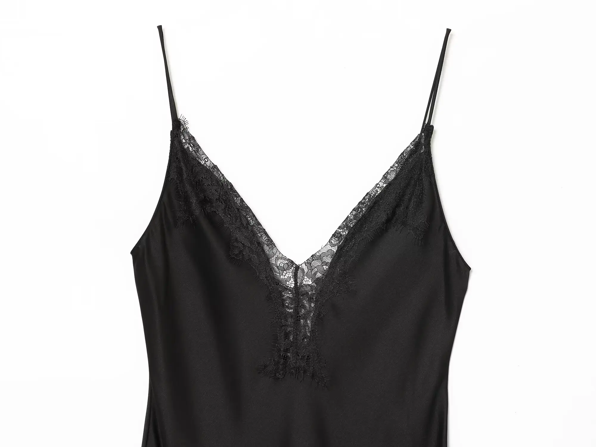 2025, met kant versierde zijdesatijn, getextureerde jurk, modieus afslankend, nieuwe stijl voor de herfst, prachtig vervaardigde kantstof, Stage Co