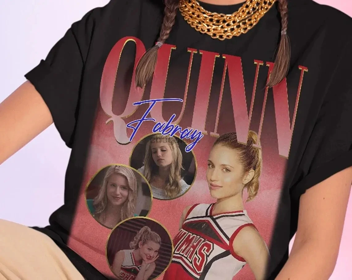 QUINN FABRAY Shirt  Glee Cheerleaders Shirt  Quinn Glee Shirt  Dianna Agron Glee Shirt  Quinn Fabray Glee Shirt  McKinley High S