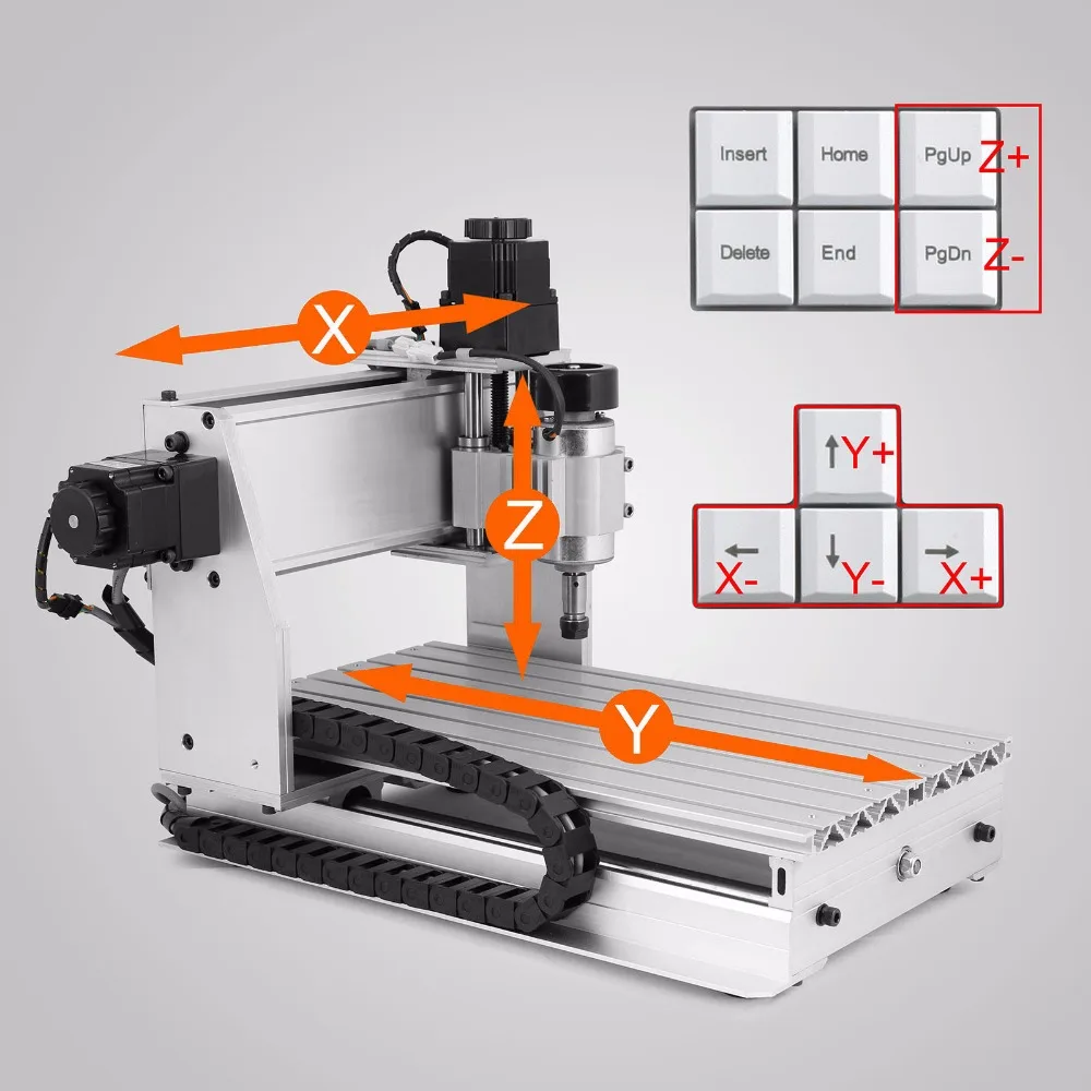 Updated New CNC 3040T Router Engraver/Engraving Drilling and Milling Machine 3Axis Carving cutting tool