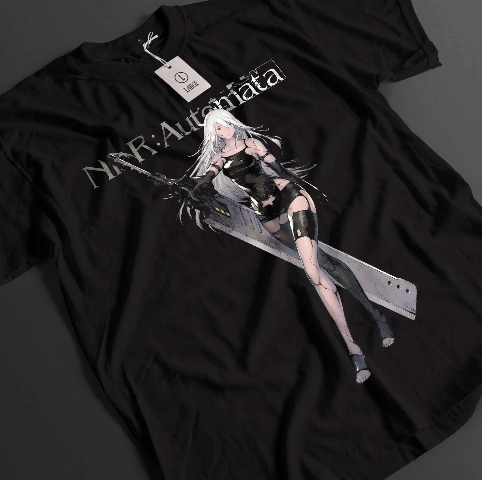 Nier Automata Shirt YoRHa 2B Tshirt 9S T-Shirt A2 Top Eve Nines Adam Anime Tee