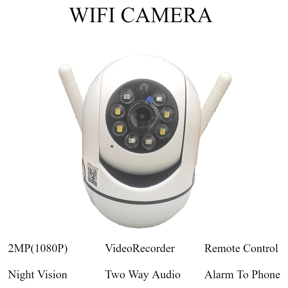 Carpbaba CBF-365 1080P Wifi Camera Surveillance Home Security WIFI CCTV Color Night Vision 2Way Audio IP Wireless Cam Smart Home