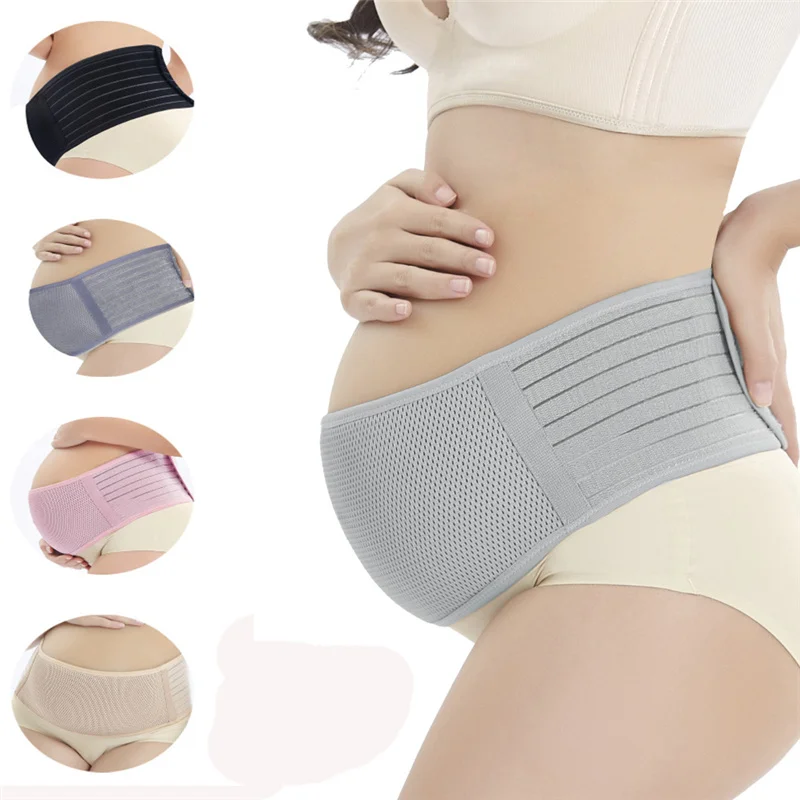 

Регулируемый пояс для беременных, эластичный пояс для беременных, поддерживающий пояс для беременных женщин, поддерживающий пояс для живота, облегчение боли в спине