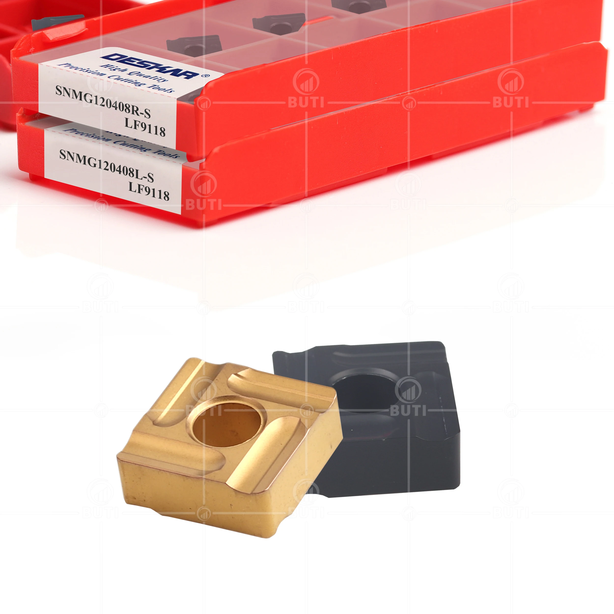 Imagem -03 - Deskar 100 Original Snmg120404r-s Snmg120404l-s Snmg120408r-s Snmg120408l-s Lf9018 Lf9118 Lf9218 Torno Carboneto Torneamento Inserções