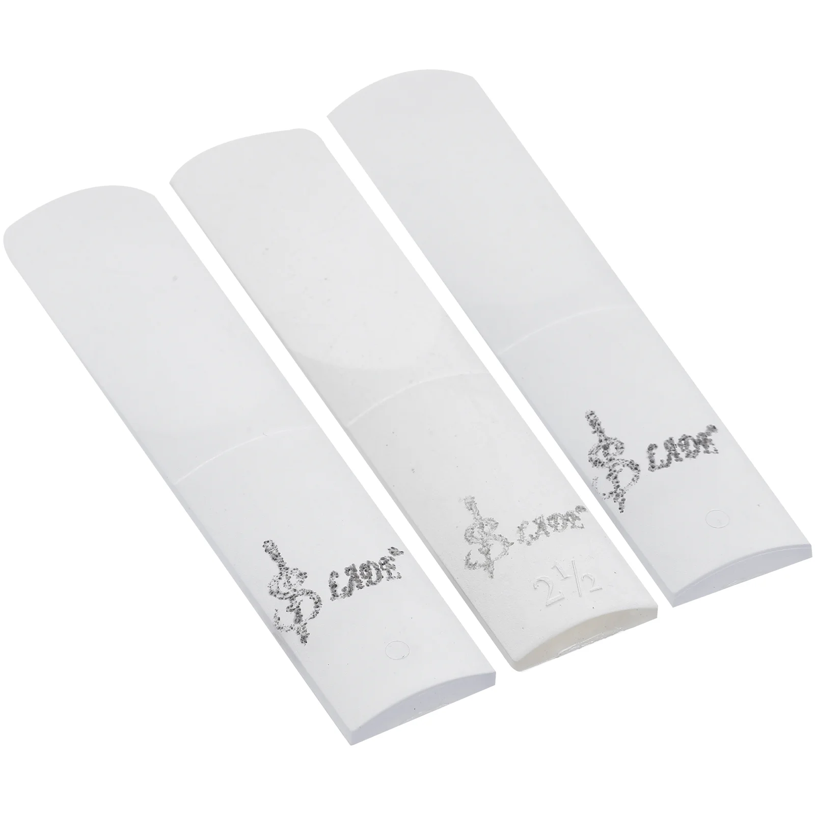 

3 Pcs Reeds for Clarinet Professional Major Compact Instrument Accessory Durable Transparent