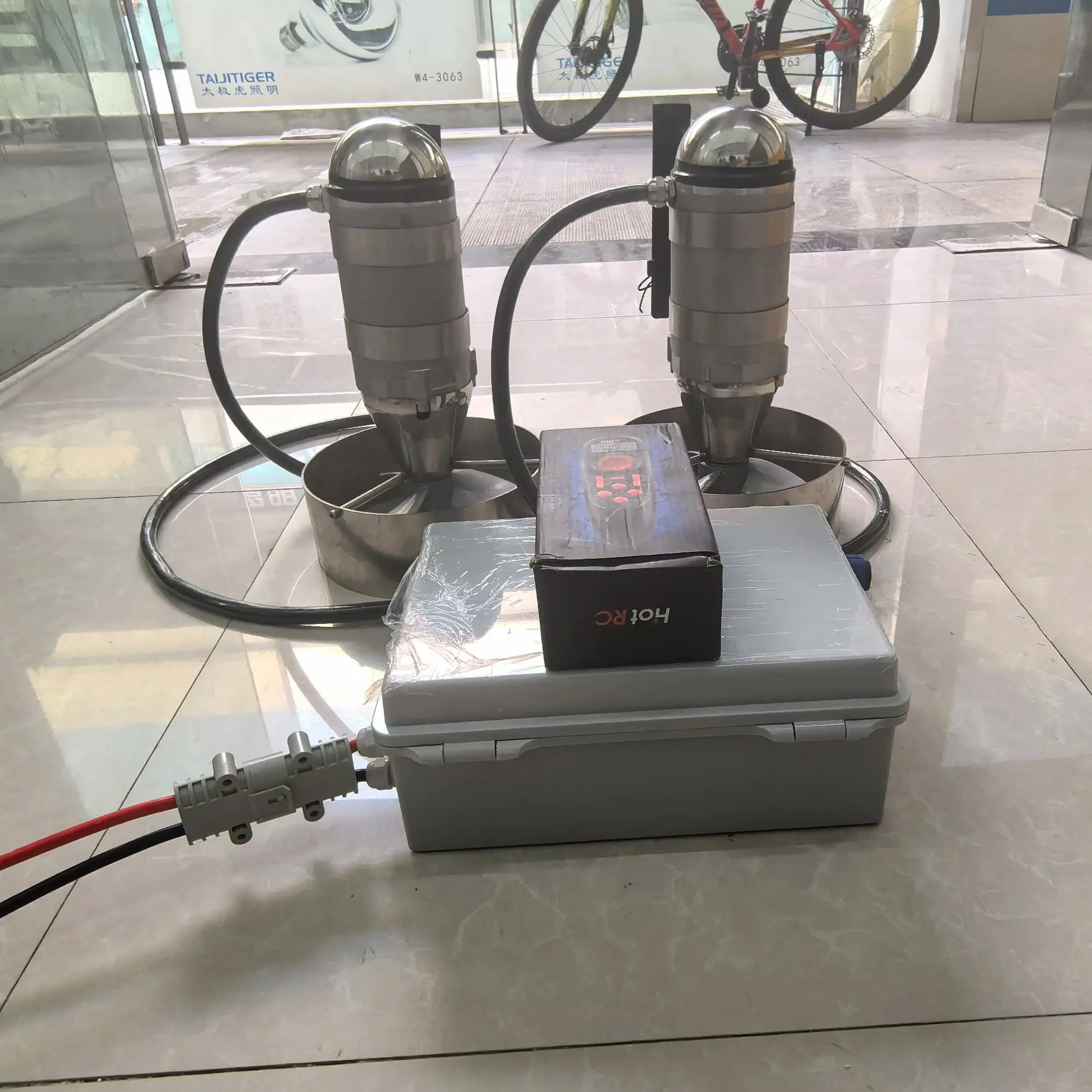 DC12V-24V 1200W1500W2kw รีโมทคอนโทรลไร้สาย bldc มอเตอร์ใบพัดพายสําหรับเรือตกปลาพอง,น้ําสนุกเรือ