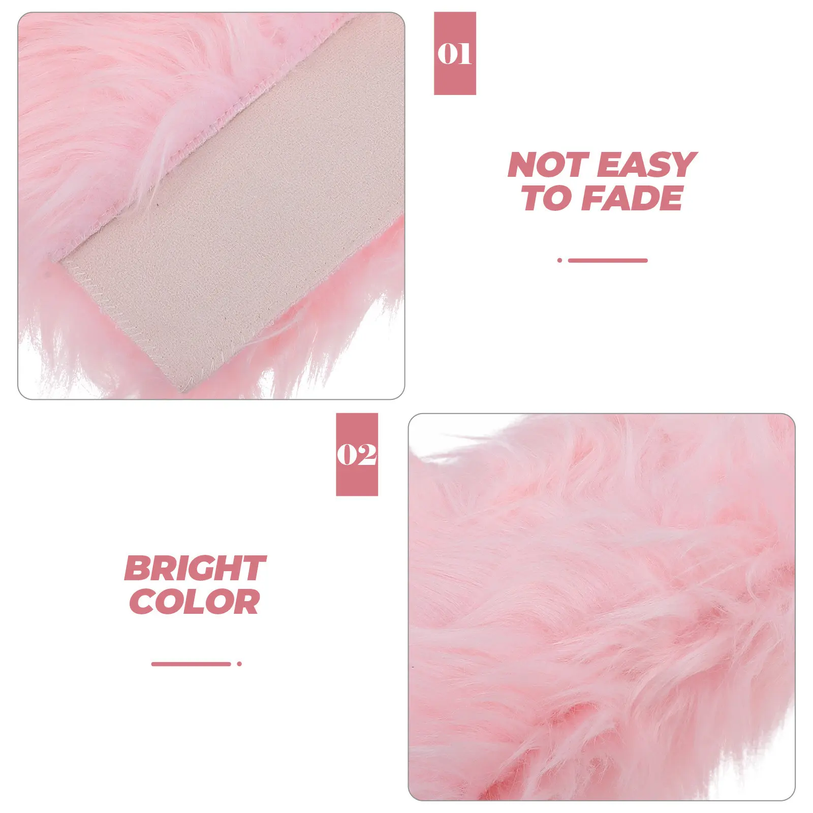 Small Long Hair Rug Soft Cushion Background Nail Display Photo Backdrop Prop for Nail Photography Photo Cushion Prop