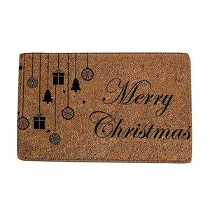 Christmas Festival Decoration Decoration FRONT DOOR, Outdoor Non -slip rug, new, anti -dirt and multiple door rugs dust 8 Main sales rug Christmas - №8