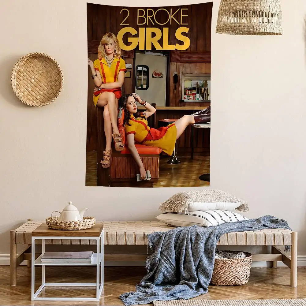 Classic TV B-BrokeS G-Girls movie Chart Tapestry Art Science Fiction Room Home Decor Cheap Hippie Wall Hanging
