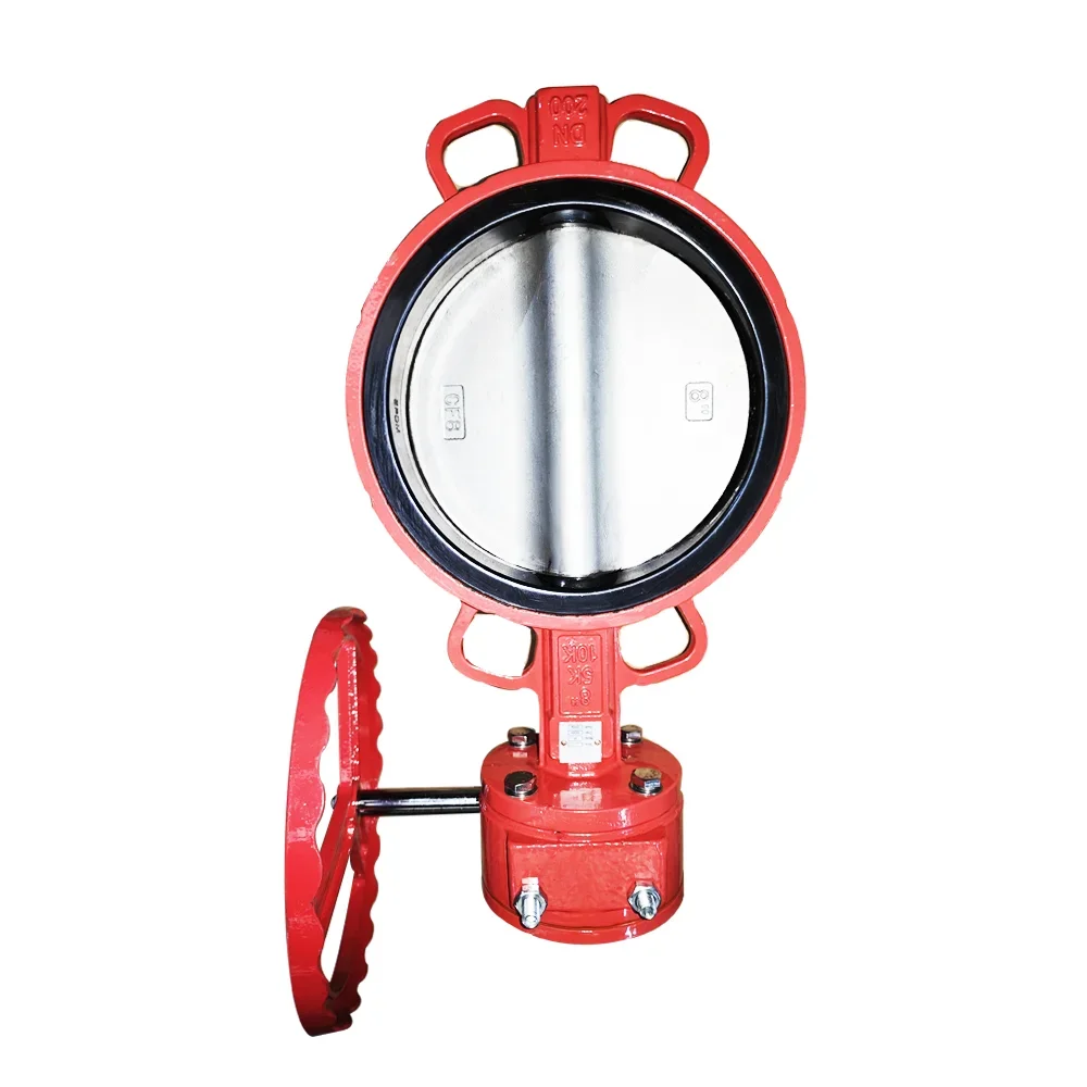 

Direct Shipping D71X Centreline Butt Clip Red Fire Butterfly Valve Ductile Iron Ball Manual Butterfly Valve