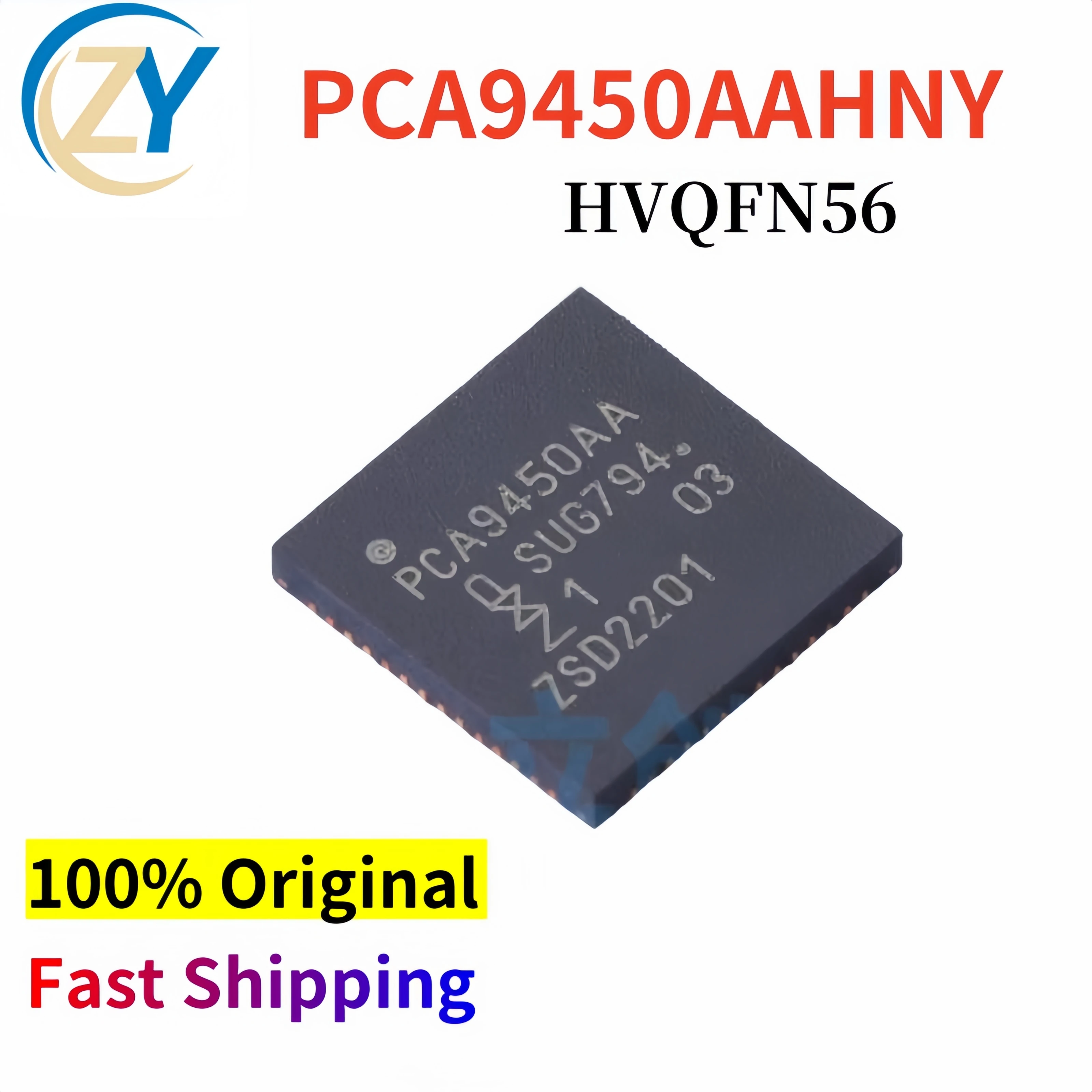 (2pcs) PCA9450 PCA9450AAHNY PMICs 3A 2.7V to 5.5V HVQFN-56 100% Original & In Stock