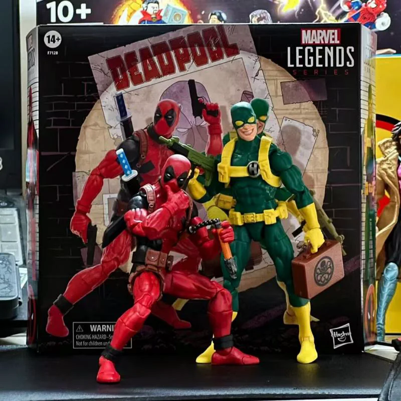 

Серия Marvel Legends Дэдпул и Боб, агент Гидры 6 дюймов, фигурки героев, Игрушечная модель, подарок, коллекционные предметы, новый оригинал