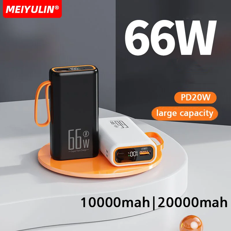 Große Kapazität 20000 mAh Power Bank Leistungsstarke PD Schnelle Ladegerät Externe Ersatz Batterie