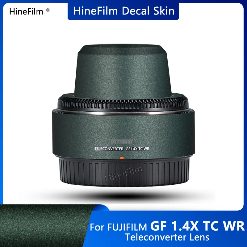 Hinefilm Skin for Fuji 1.4x Lens Decal Skin for Fujifilm GF1.4X TC WR Teleconverter Sticker for Fujinion GF 1.4X Cover Film